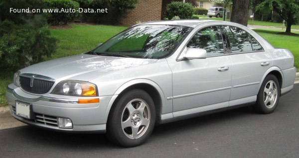 المواصفات والتفاصيل التقنية الكاملة 2001 Lincoln LS 3.0i V6 24V (213 Hp)