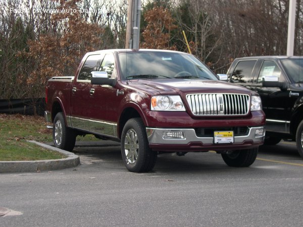 Full specifications and technical details 2004 Lincoln Mark LT 5.4 i V8 24V AWD (304 Hp)