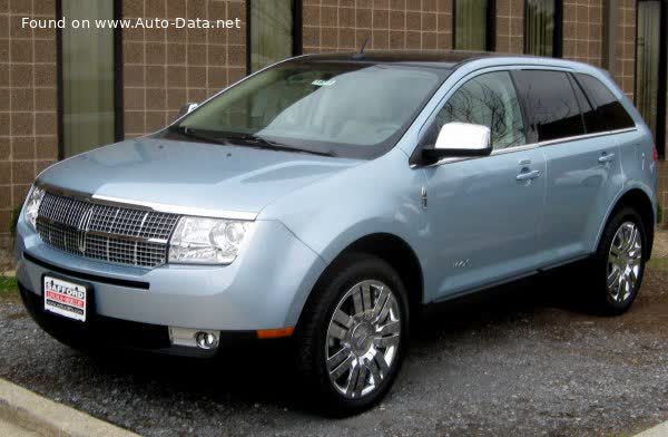Full specifications and technical details 2006 Lincoln MKX I 3.5 V6 24V (265 Hp) Automatic