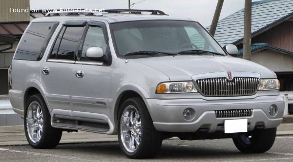 المواصفات والتفاصيل التقنية الكاملة 1999 Lincoln Navigator I 5.4 V8 (300 Hp) Automatic