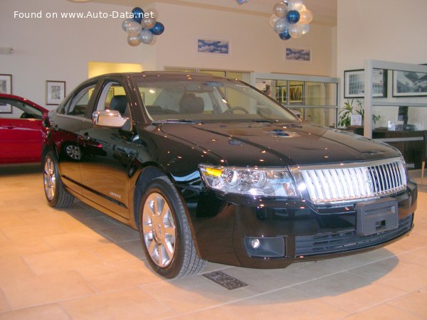 Full specifications and technical details 2006 Lincoln Zephyr 3.0 i V6 24V (212 Hp)