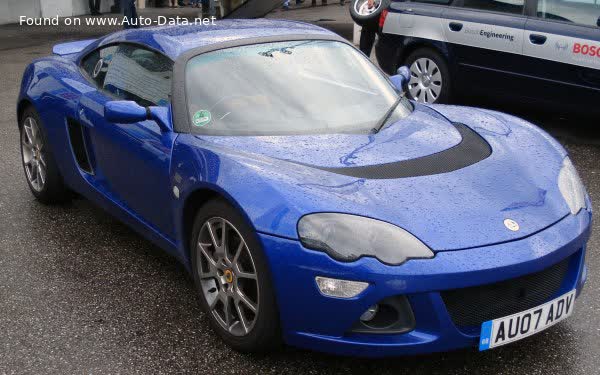 Vollständige Spezifikationen und technische Details 2006 Lotus Europa S 2.0 16V (203 Hp)
