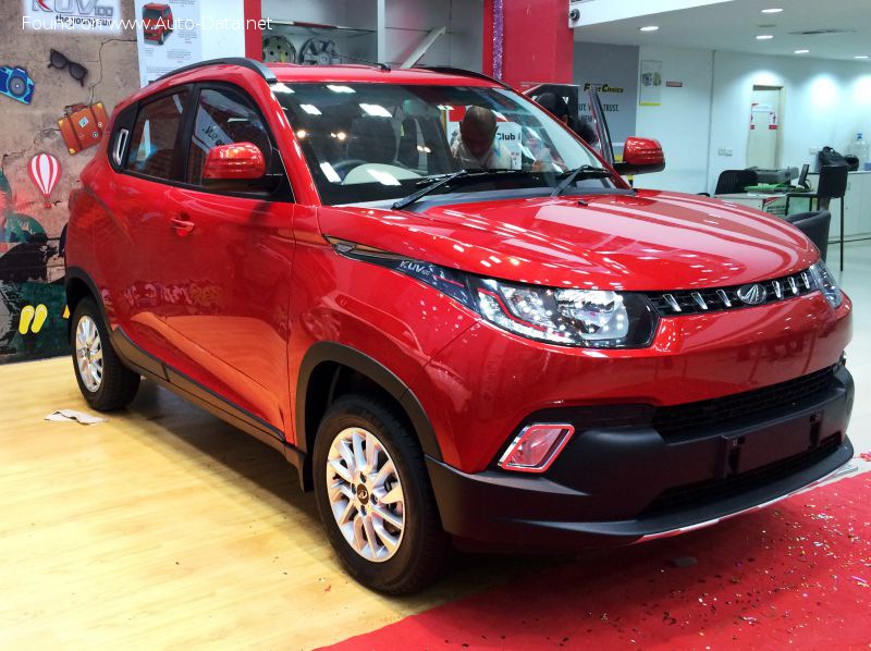 Full specifications and technical details 2016 Mahindra KUV100 1.2d (78 Hp)