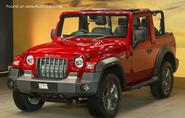 المواصفات والتفاصيل التقنية الكاملة 2020 Mahindra Thar II 2.0 mStallion TGDi (152 Hp) 4WD 4-Seater