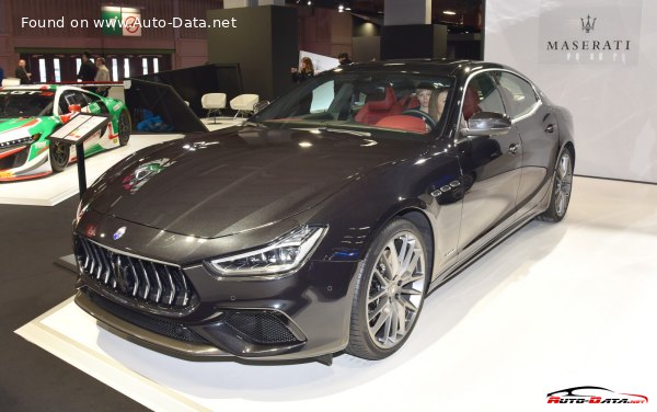 Full specifications and technical details 2018 Maserati Ghibli III (M157, facelift 2017) S Q4 3.0 V6 (430 Hp) AWD Automatic