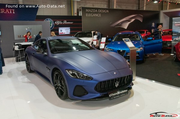 المواصفات والتفاصيل التقنية الكاملة 2017 Maserati GranTurismo I (facelift 2017) Sport 4.7 V8 (460 Hp) Automatic