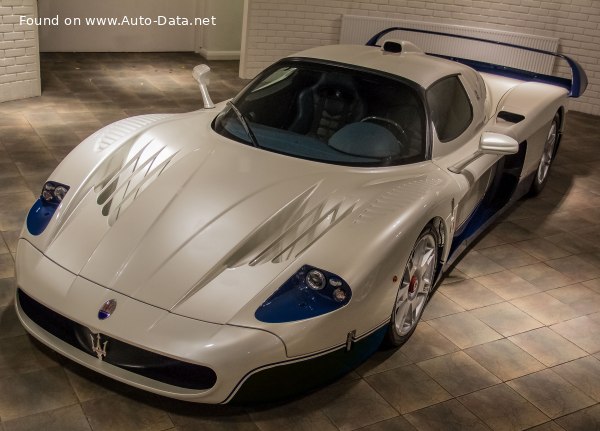 Full specifications and technical details 2004 Maserati MC12 6.0 V12 (624 Hp)