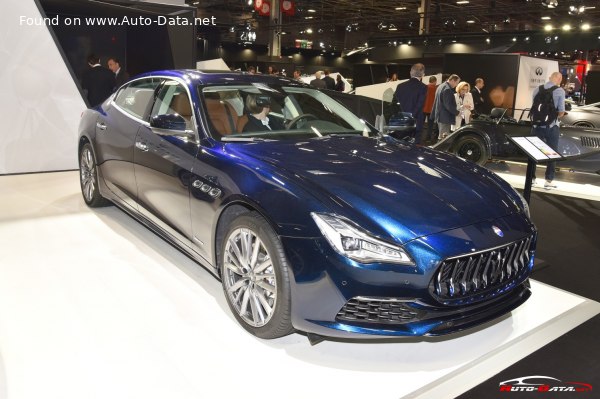 Full specifications and technical details 2016 Maserati Quattroporte VI (M156, facelift 2016) S 3.0 GDI V6 (410 Hp) Automatic