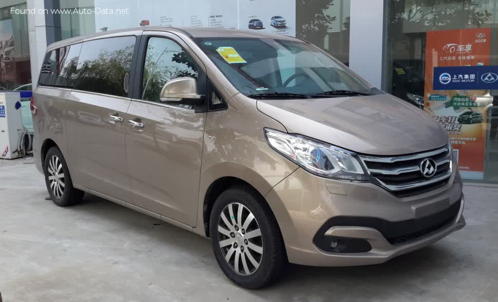 Vollständige Spezifikationen und technische Details 2014 Maxus G10 Passenger 2.4 16V (143 Hp)