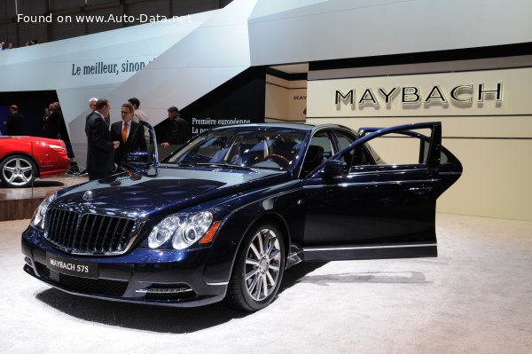 Full specifications and technical details 2010 Maybach 57 S (W240, facelift 2010) 6.0 V12 (630 Hp) Automatic