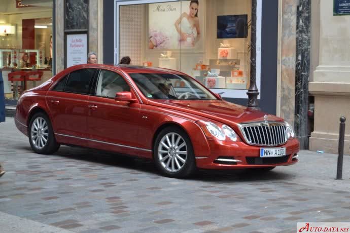 Vollständige Spezifikationen und technische Details 2002 Maybach 57 (W240) 5.5 V12 (550 Hp) Automatic