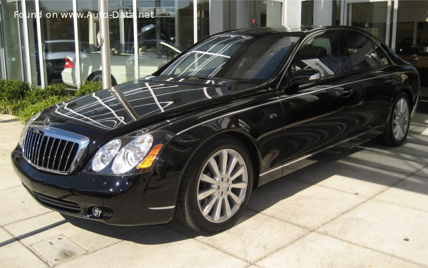 Full specifications and technical details 2005 Maybach 57 S (W240) 6.0 V12 (612 Hp) Automatic