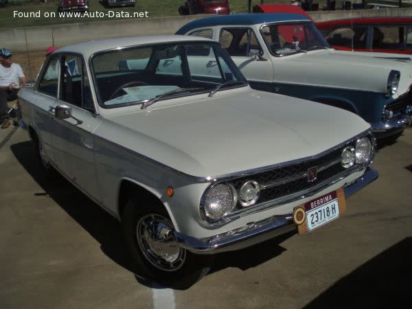 Spécifications complètes et détails techniques 1964 Mazda 1000 1.0 (45 Hp)