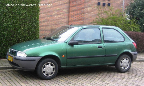 المواصفات والتفاصيل التقنية الكاملة 1996 Mazda 121 III (JASM,JBSM) 1.3 (50 Hp)