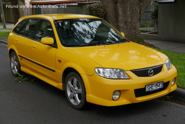 المواصفات والتفاصيل التقنية الكاملة 1998 Mazda 323 F VI (BJ) 1.5 i 16V (88 Hp)