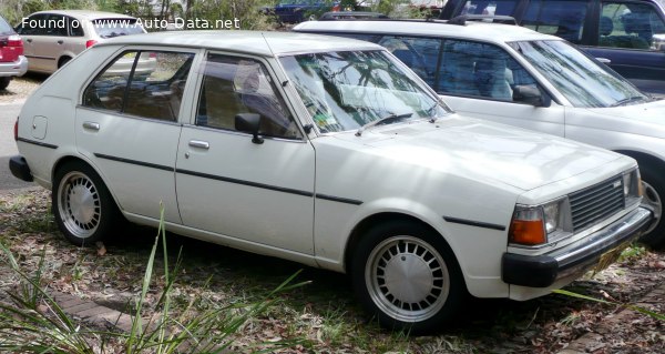 Full specifications and technical details 1977 Mazda 323 I (FA) 1.0 (45 Hp)