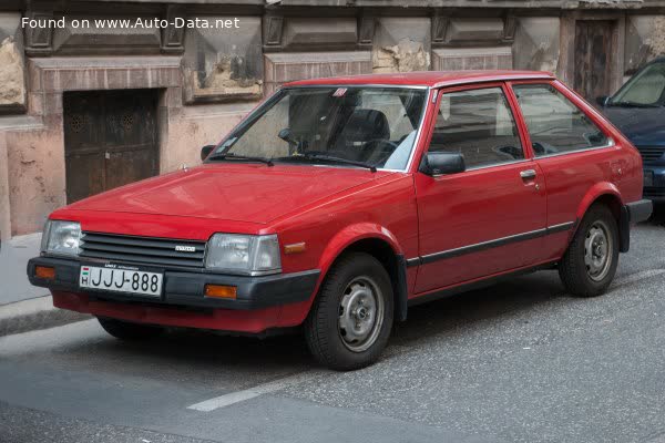 Spécifications complètes et détails techniques 1980 Mazda 323 II Hatchback (BD) 1.1 (54 Hp)