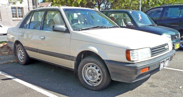 Full specifications and technical details 1985 Mazda 323 III (BF) 1.5 (75 Hp)