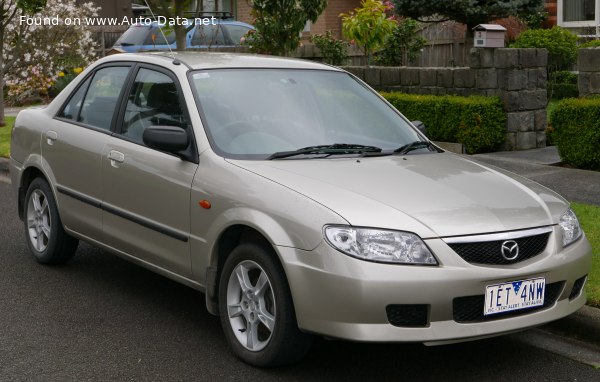 Full specifications and technical details 1998 Mazda 323 S VI (BJ) 1.8i 16V (114 Hp)