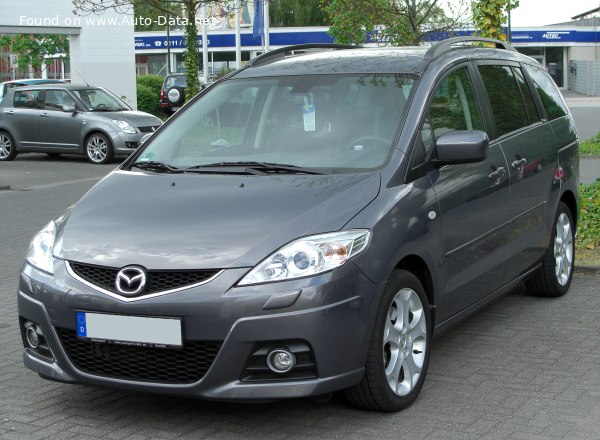 Full specifications and technical details 2008 Mazda 5 I (facelift 2008) 2.0 CD (110 Hp)