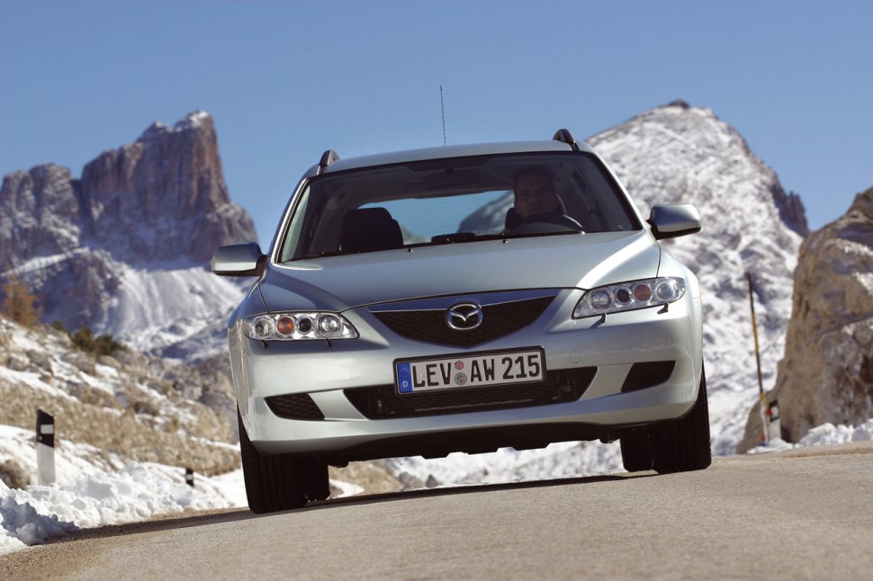 المواصفات والتفاصيل التقنية الكاملة 2004 Mazda 6 I Combi (Typ GG/GY/GG1) 3.0 V6 (220 Hp) Automatic 6-speed