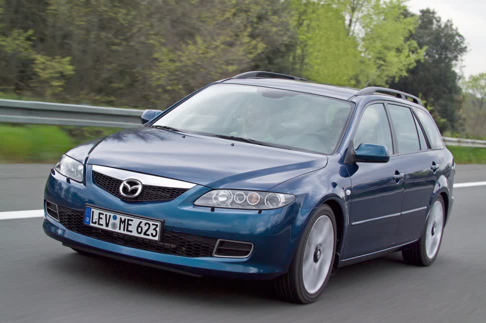 Full specifications and technical details 2005 Mazda 6 I Combi (Typ GG/GY/GG1 facelift 2005) 2.0 CD (121 Hp)