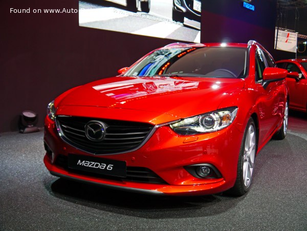 Full specifications and technical details 2012 Mazda 6 III Sport Combi (GJ) 2.2 SKYACTIV-D (150 Hp) i-ELOOP