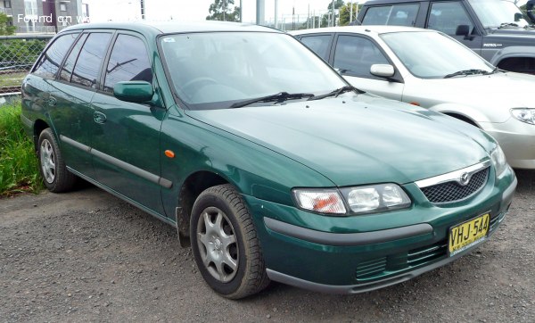 المواصفات والتفاصيل التقنية الكاملة 1998 Mazda 626 V Station Wagon (GF,GW) 2.0 (116 Hp)