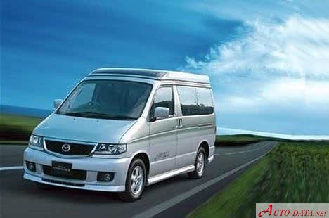Full specifications and technical details 1995 Mazda Bongo Friendee 2.5 i (160 Hp)