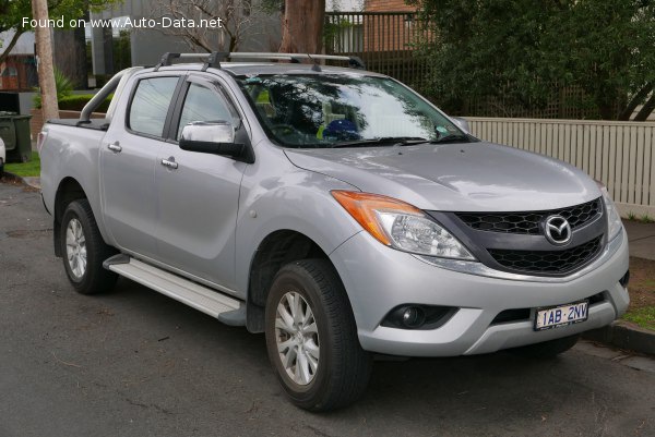 المواصفات والتفاصيل التقنية الكاملة 2011 Mazda BT-50 Dual Cab II XTR 3.2 (200 Hp) 4x4