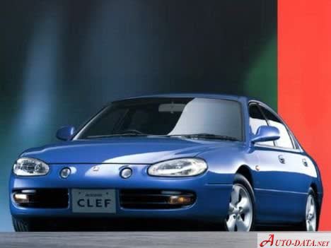 المواصفات والتفاصيل التقنية الكاملة 1992 Mazda Clef (GE) 2.0 i V6 24V (150 Hp)