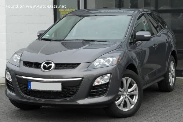 Full specifications and technical details 2009 Mazda CX-7 (facelift 2009) 2.3 DISI Turbo (238 Hp) AWD Automatic