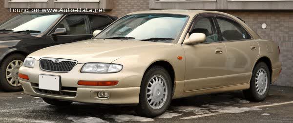 Full specifications and technical details 1993 Mazda Eunos 800 2.5 i V6 24V (200 Hp)