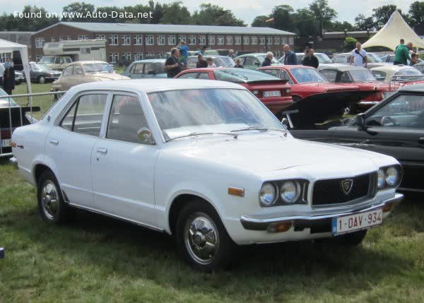 Vollständige Spezifikationen und technische Details 1971 Mazda RX-3 Sedan (S102A) 1.0 (110 Hp) Wankel