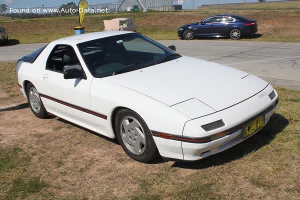 Vollständige Spezifikationen und technische Details 1989 Mazda RX 7 II (FC) Turbo (200 Hp)