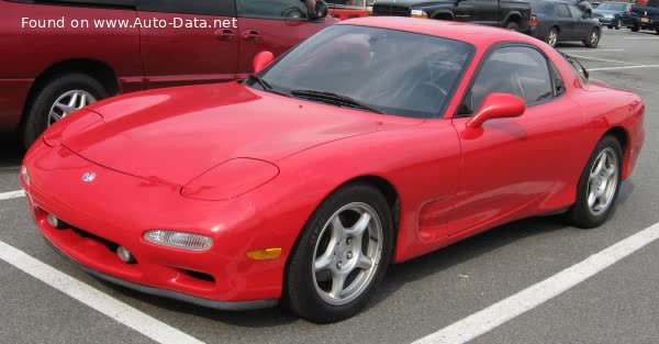 Vollständige Spezifikationen und technische Details 1994 Mazda RX 7 III (FD) Wankel Twin Turbo (255 Hp)