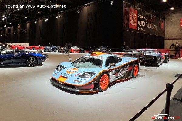 المواصفات والتفاصيل التقنية الكاملة 1997 McLaren F1 GTR 6.0 V12 (600 Hp)