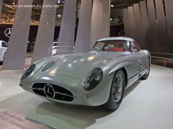 Spécifications complètes et détails techniques 1955 Mercedes-Benz 300 SLR Coupe (W196S) 3.0 (310 Hp)