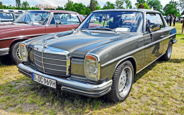 المواصفات والتفاصيل التقنية الكاملة 1973 Mercedes-Benz /8 Coupe (W114, facelift 1973) 280 CE (185 Hp) Automatic