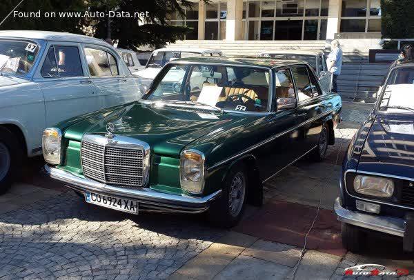 المواصفات والتفاصيل التقنية الكاملة 1972 Mercedes-Benz /8 (W115, facelift 1973) 230.4 (110 Hp) Automatic