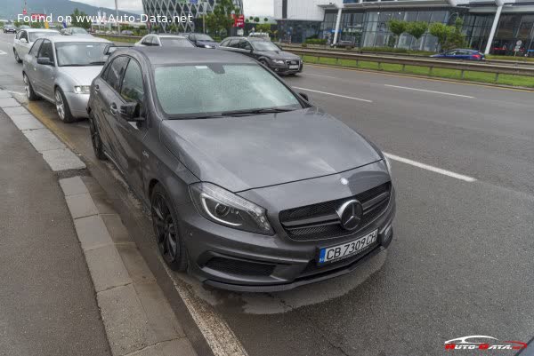 Vollständige Spezifikationen und technische Details 2015 Mercedes-Benz A-class (W176, facelift 2015) AMG A 45 (381 Hp) 4MATIC DCT