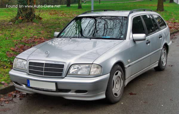 Full specifications and technical details 2000 Mercedes-Benz C-class T-modell (S202, facelift 1997) C 200 Kompressor (163 Hp)