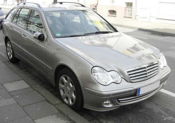 Full specifications and technical details 2004 Mercedes-Benz C-class T-modell (S203, facelift 2004) C 200 CGI (170 Hp)