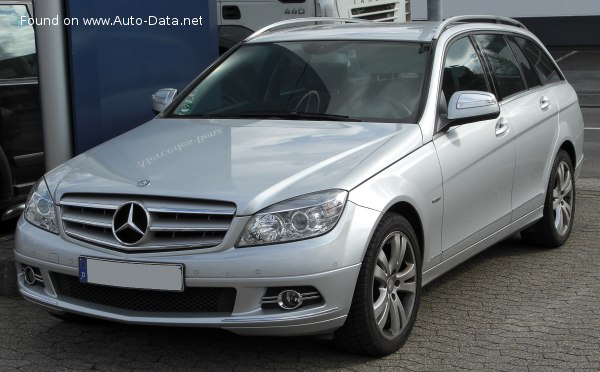 المواصفات والتفاصيل التقنية الكاملة 2007 Mercedes-Benz C-class T-modell (S204) C 320 CDI V6 (224 Hp) 7G-TRONIC