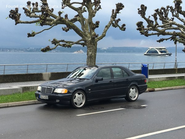 Full specifications and technical details 1997 Mercedes-Benz C-class (W202, facelift 1997) C 220 D (95 Hp)