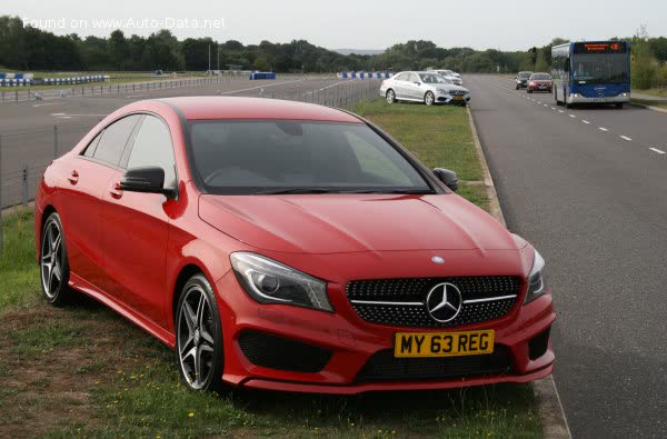 Full specifications and technical details 2013 Mercedes-Benz CLA Coupe (C117) CLA 220 CDI (170 Hp) 7G-DCT