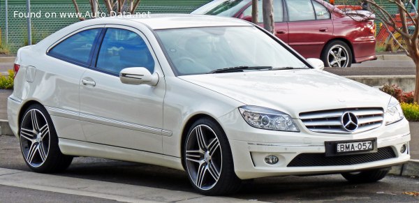 Full specifications and technical details 2008 Mercedes-Benz CLC (CL203) CLC 350 (272 Hp) 7G-TRONIC