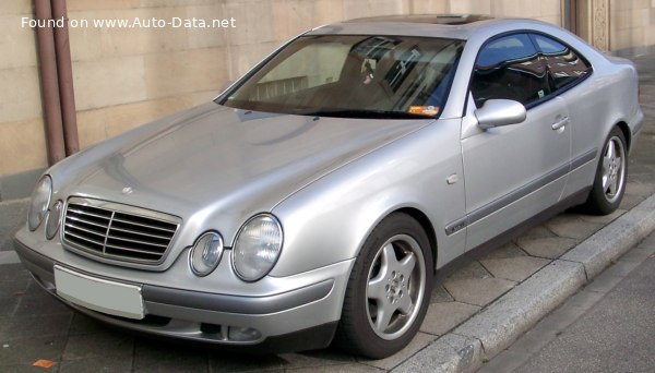 Vollständige Spezifikationen und technische Details 1997 Mercedes-Benz CLK (C208) CLK 230 Kompressor (193 Hp)