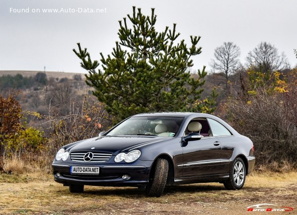 المواصفات والتفاصيل التقنية الكاملة 2002 Mercedes-Benz CLK (C209) CLK 240 (170 Hp) 5G-TRONIC