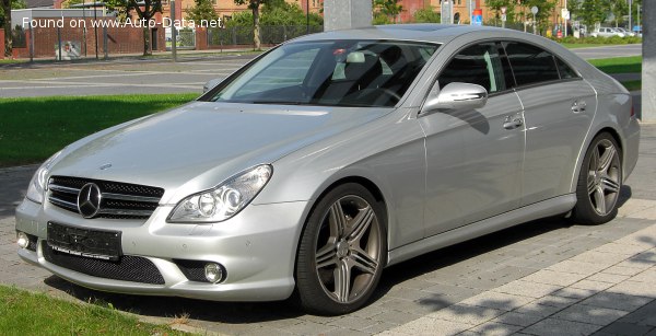 المواصفات والتفاصيل التقنية الكاملة 2008 Mercedes-Benz CLS coupe (C219, facellift 2008) AMG CLS 63 V8 (514 Hp) 7G-TRONIC